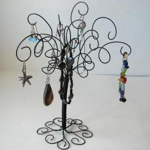 Wire Jewelry Tree Stand , Earring,..