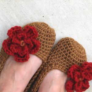 Crochet Women Slippers - Accessories, Adult..