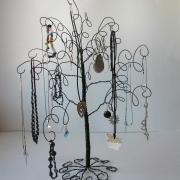 Wire Jewelry Tree Stand , Earring, Rings,Bracelets, Organizer, Display