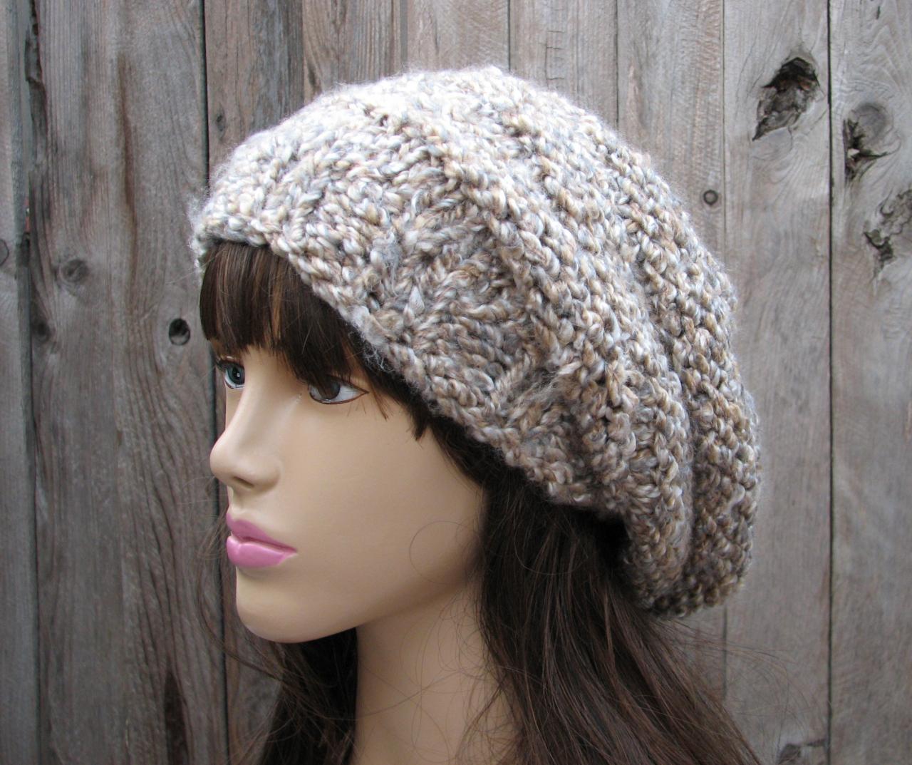 Crochet Hat - Slouchy Hat -multicolored - Winter Accessories Autumn ...