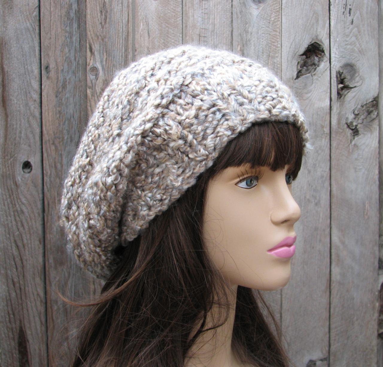 Crochet Hat - Slouchy Hat -multicolored - Winter Accessories Autumn Accessories Fall Fashion